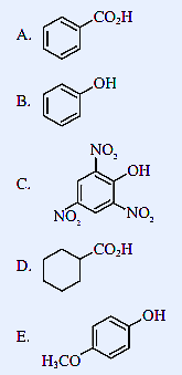 Benzene derivative with substituents